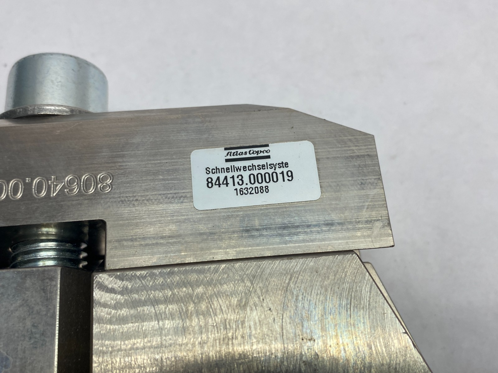 Atlas Copco 84413.00019 Quick-Change System Plate - Maverick Industrial Sales