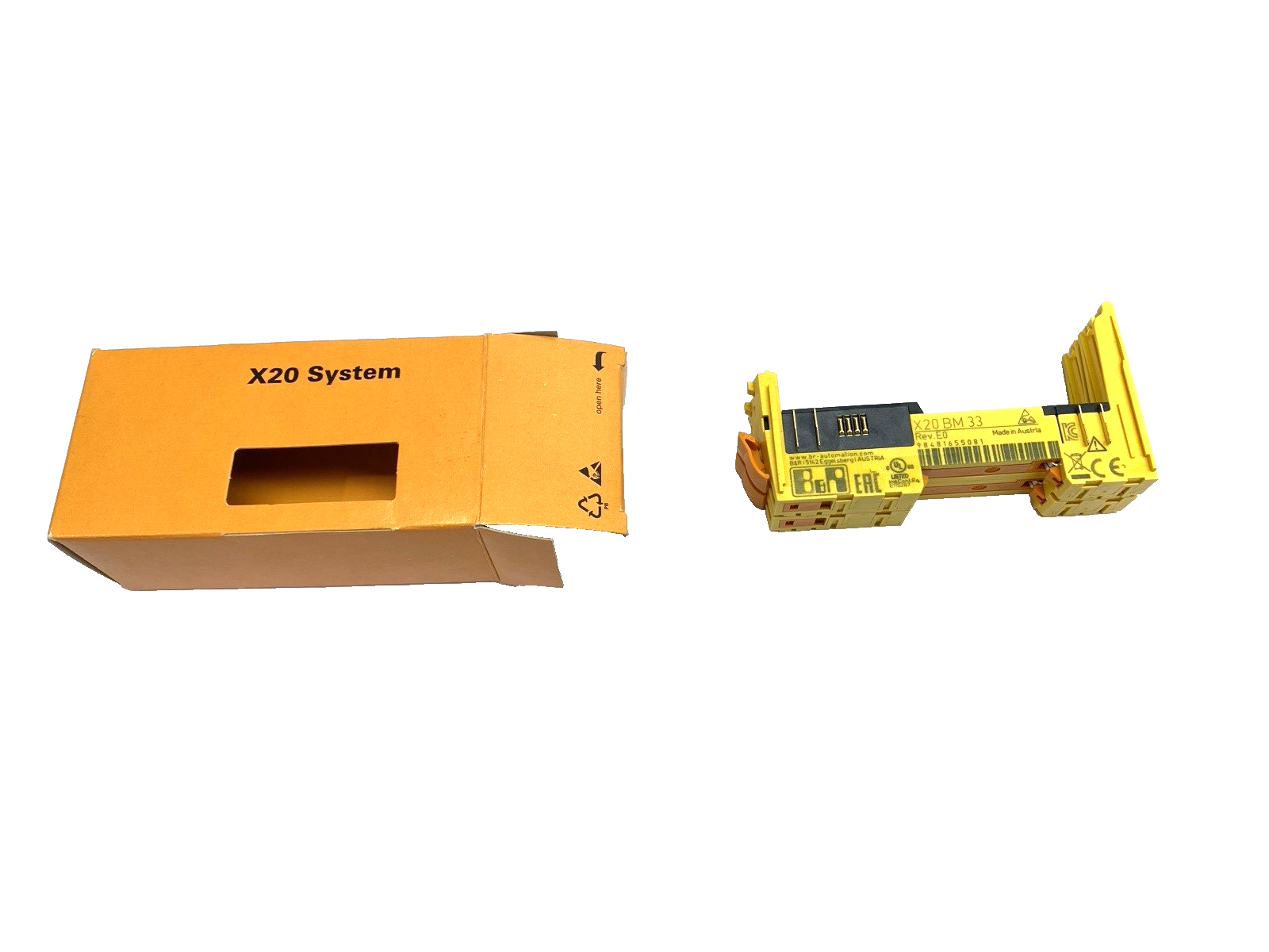 X20BM33 | B&R Automation Rev. E0 I/O Base Bus Module - New – Open box - Maverick Industrial Sales