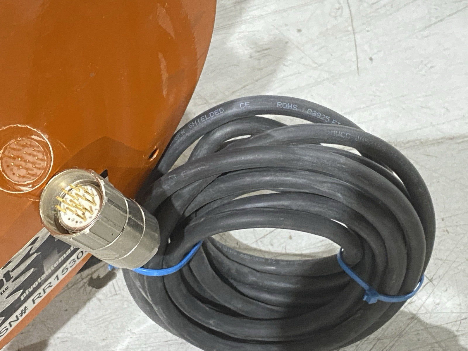 3HAC031683-001 | ABB FlexPendant Cable 10m w/ Industrial Grade Cable Reel - Used - Maverick Industrial Sales