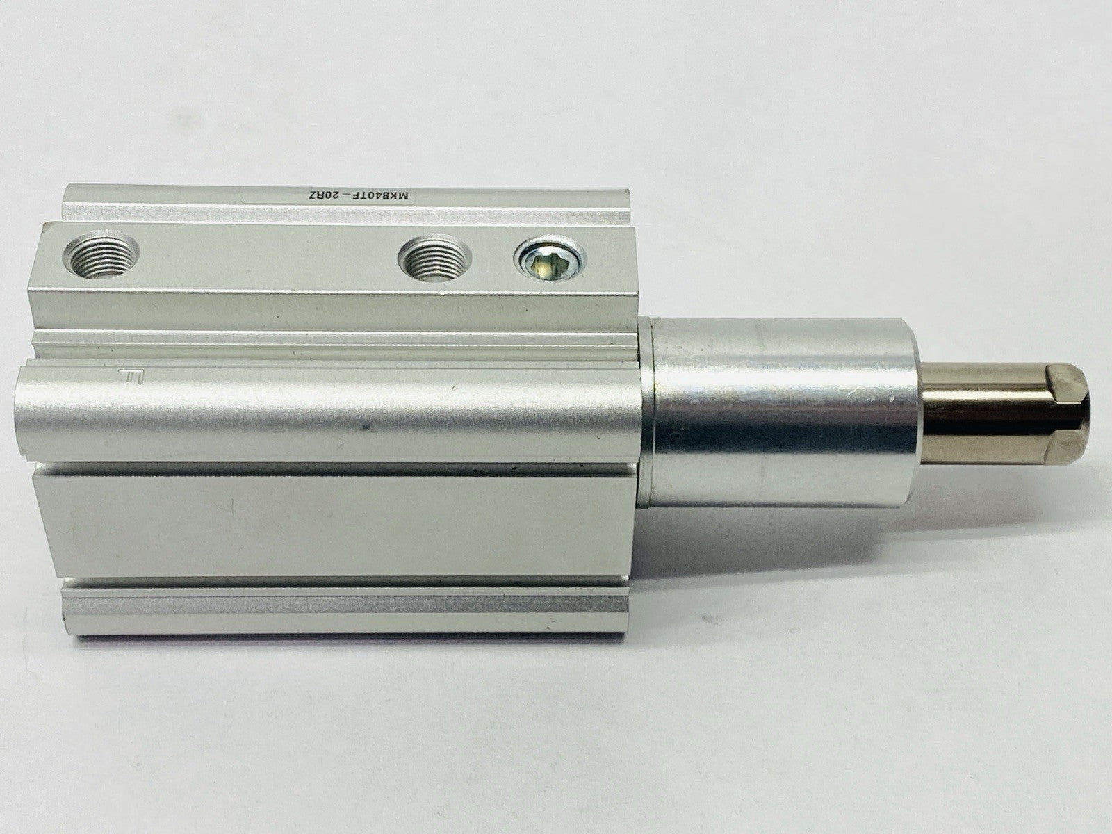 SMC MKB40TF-20RZ Rotary Clamp Cylinder 40mm Bore 20mm Clap Stroke - Maverick Industrial Sales