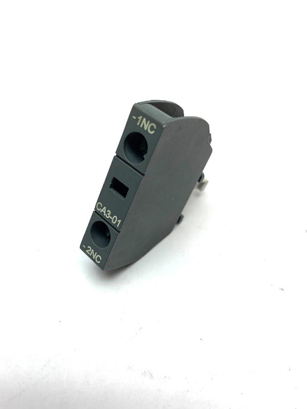 ABB CA3-01 Auxiliary Contact Block -1NC -2NC - Maverick Industrial Sales