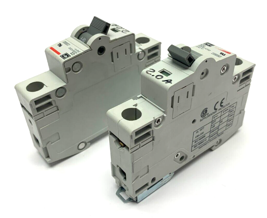 Eaton Cutler Hammer C2 WMS1C02 Circuit Breaker Protector 240V LOT OF 2 - Maverick Industrial Sales