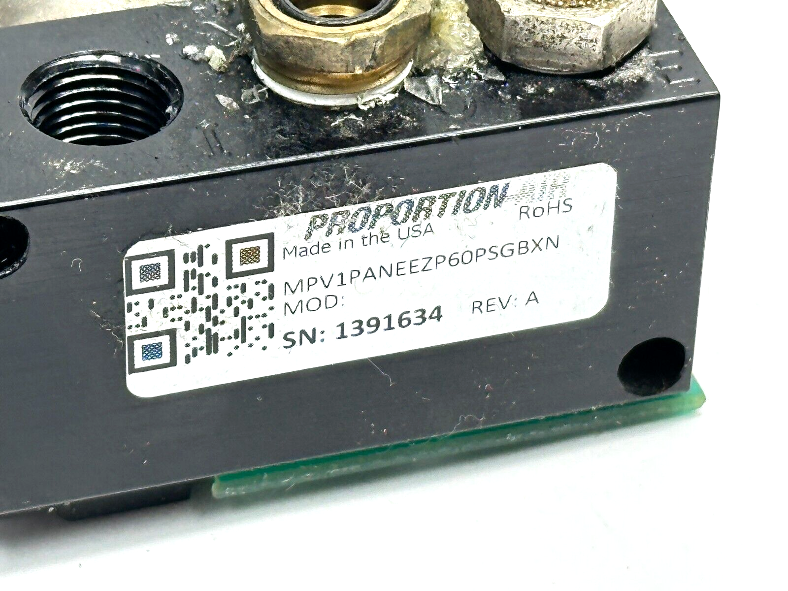 Proportion-Air MPV1PANEEZP60PSGBXN Rev. A Pneumatic Control NO CONNECTORS - Maverick Industrial Sales