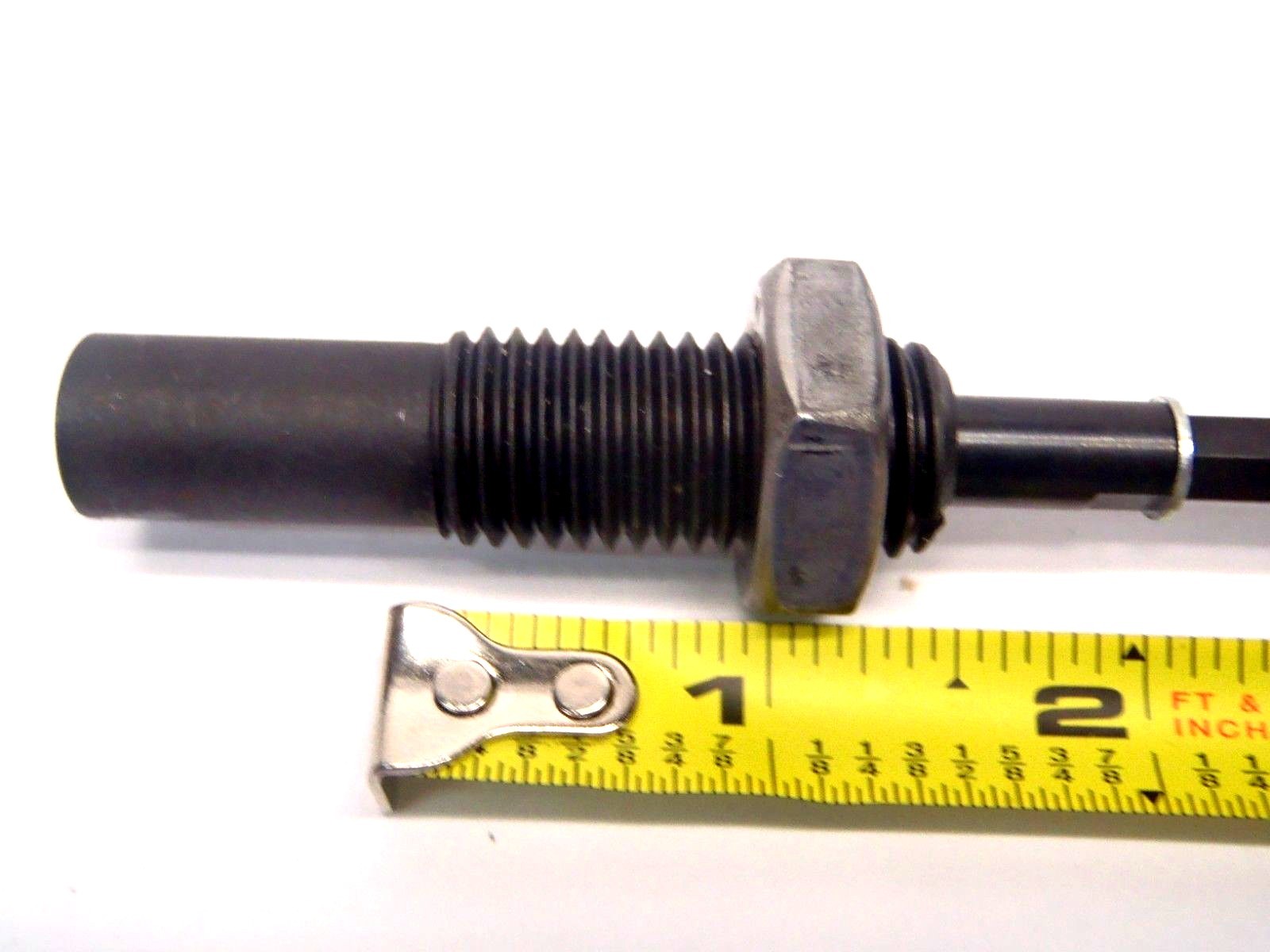 Black Proximity Sensor End Stop Spring Adapter 1-3/4" 5/8" Thread - Maverick Industrial Sales