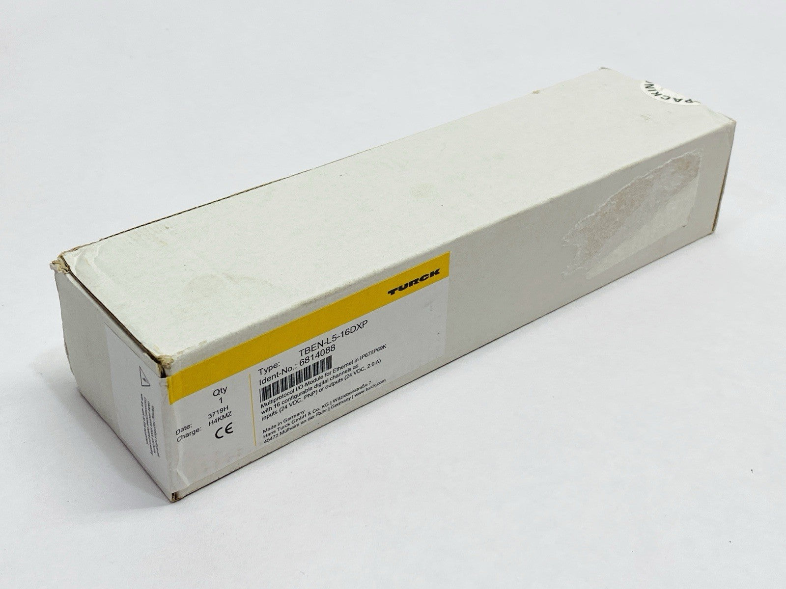 Turck TBEN-L5-16DXP Compact Multiprotocol I/O Module 18-30V - Maverick Industrial Sales