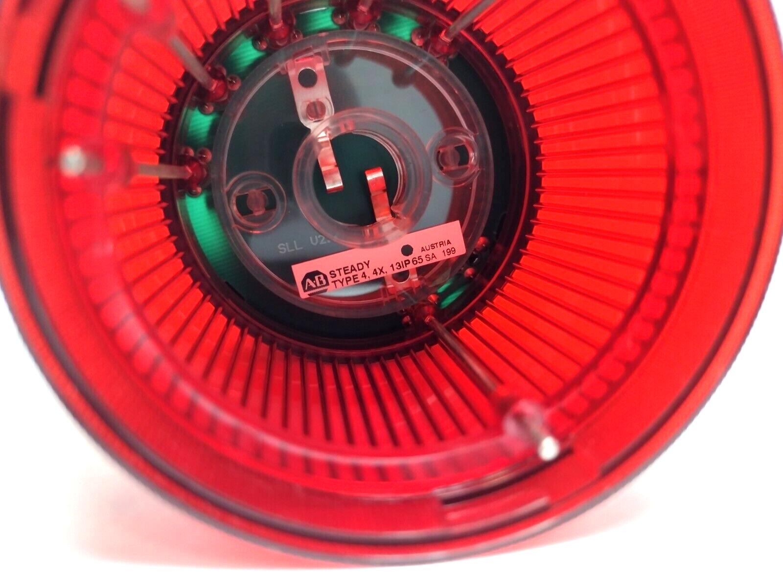 Allen Bradley 855T-B24DN4 Series B 24AC/DC Steady Stack Light RED - Used - Maverick Industrial Sales