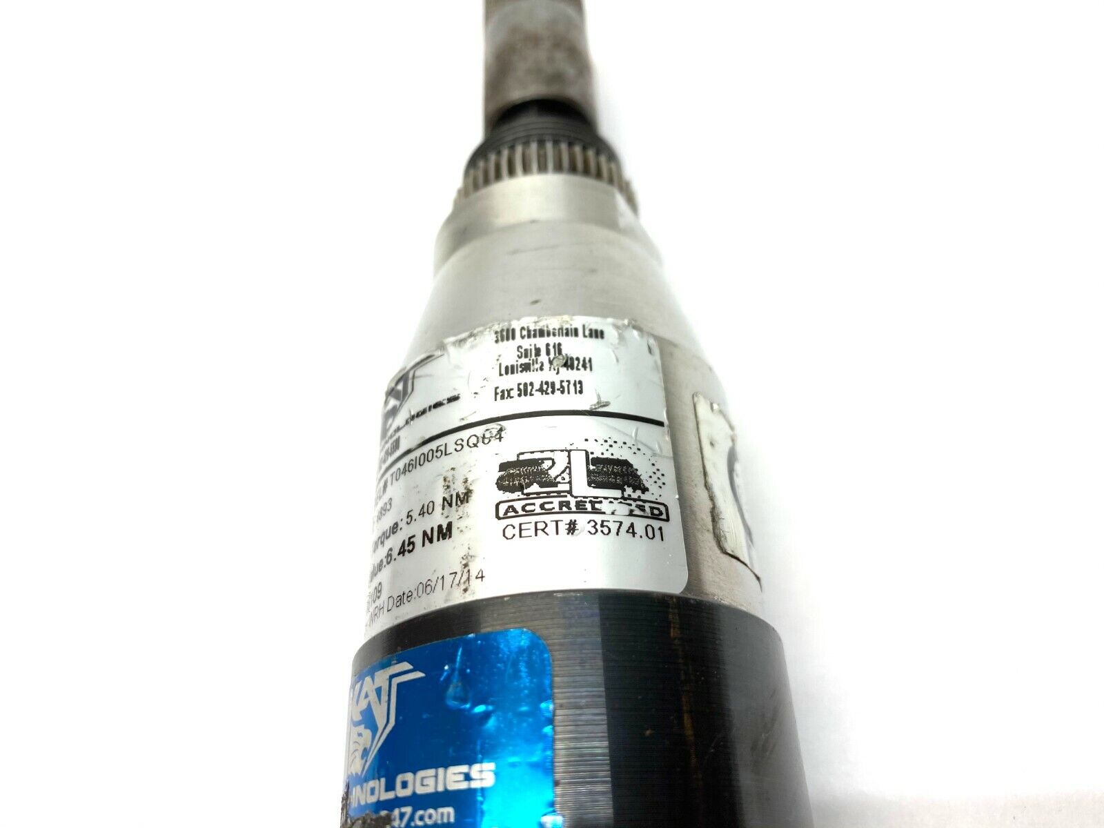 CP Techmotive T046I005LSQ04 DC Torque Tool Nut Runner - Maverick Industrial Sales