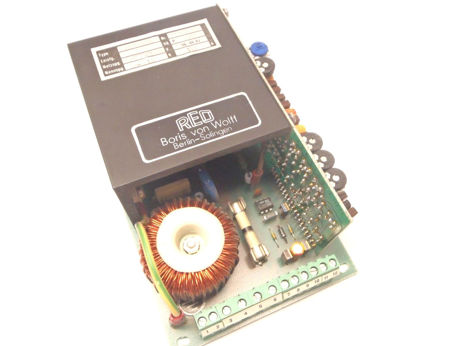 REOTRON C12720 Power Supply Board 220V 10A 50/60Hz - Maverick Industrial Sales