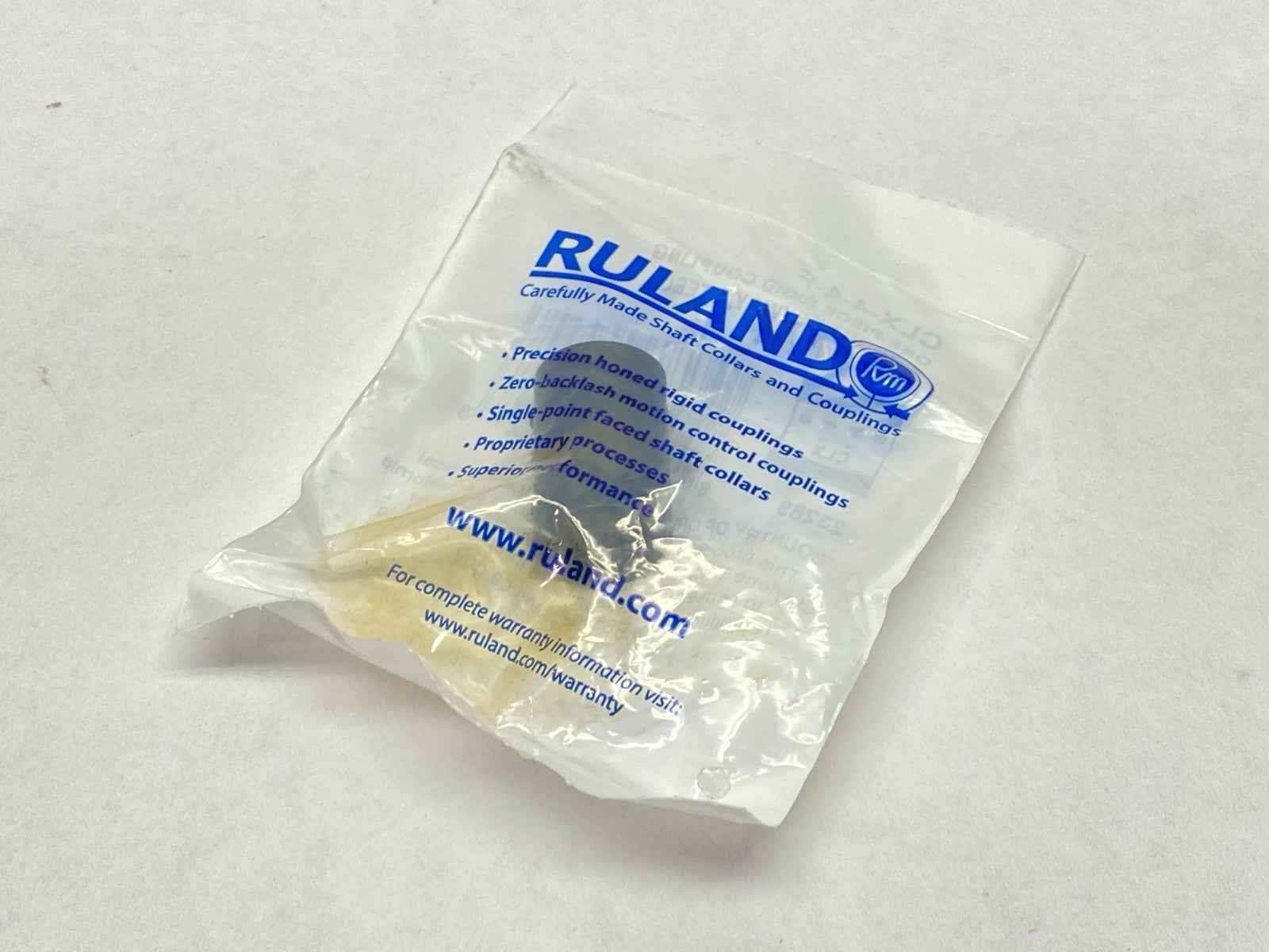 CLX-4-4-F | Ruland One-Piece Rigid Coupling 1/4" Bore 5/8" OD 1" Length - New - Maverick Industrial Sales