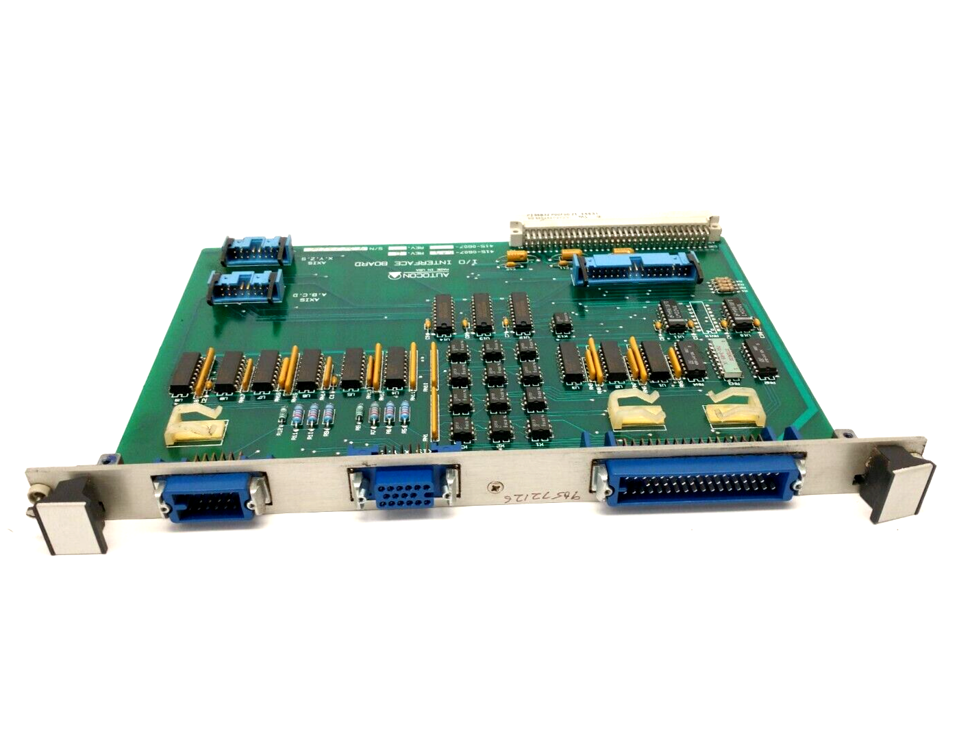 Autocon 415-0607-209 Rev. B I/O Interface Circuit Board PCB Hurco BMC30HT - Maverick Industrial Sales