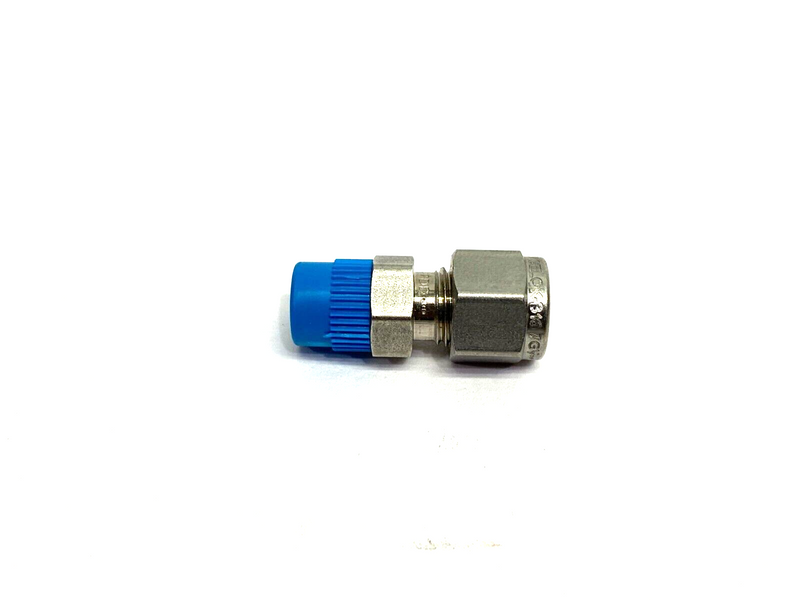 Swagelok SS-400-1-2 Straight Connector Fitting 1/4" Tube OD, 1/8" MNPT - Maverick Industrial Sales