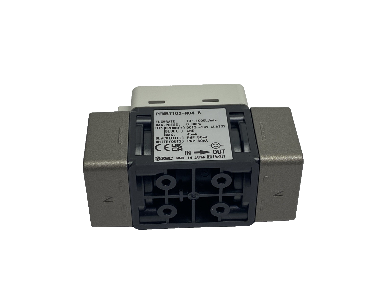 SMC PFMB7102-N04-B Digital Air Flow Switch 1/2" NPT - Maverick Industrial Sales