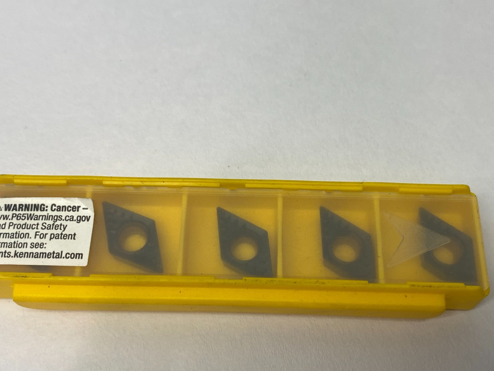 Kennametal 3744946 Screw On DCMT-MP Positive Inserts DCMT11T304MP PKG OF 5 - Maverick Industrial Sales