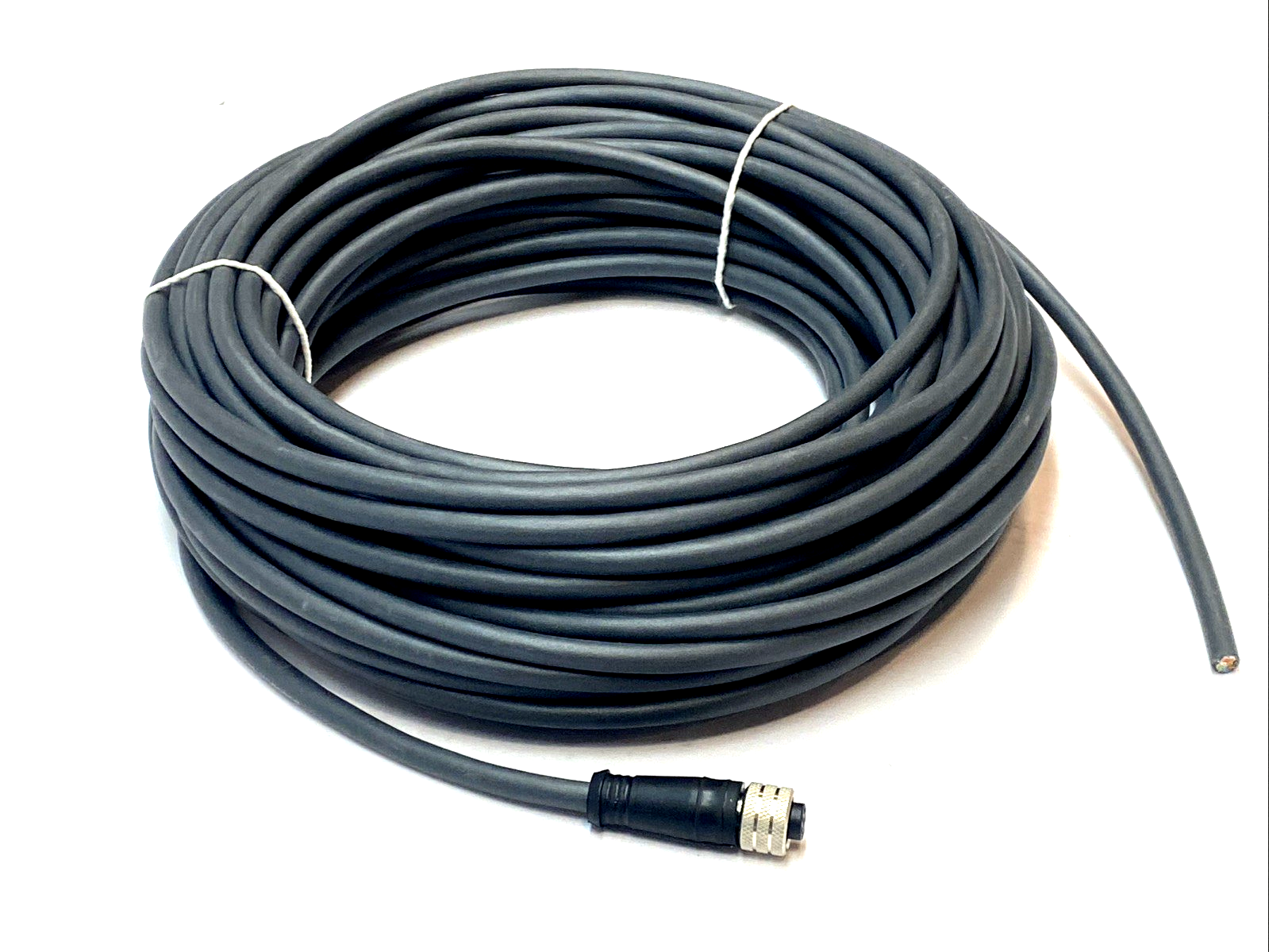 Balluff BKS-S115-PU-20 M12 x1 8-pin Shielded PUR Cable 20 m IP68 Industrial Cord - Maverick Industrial Sales