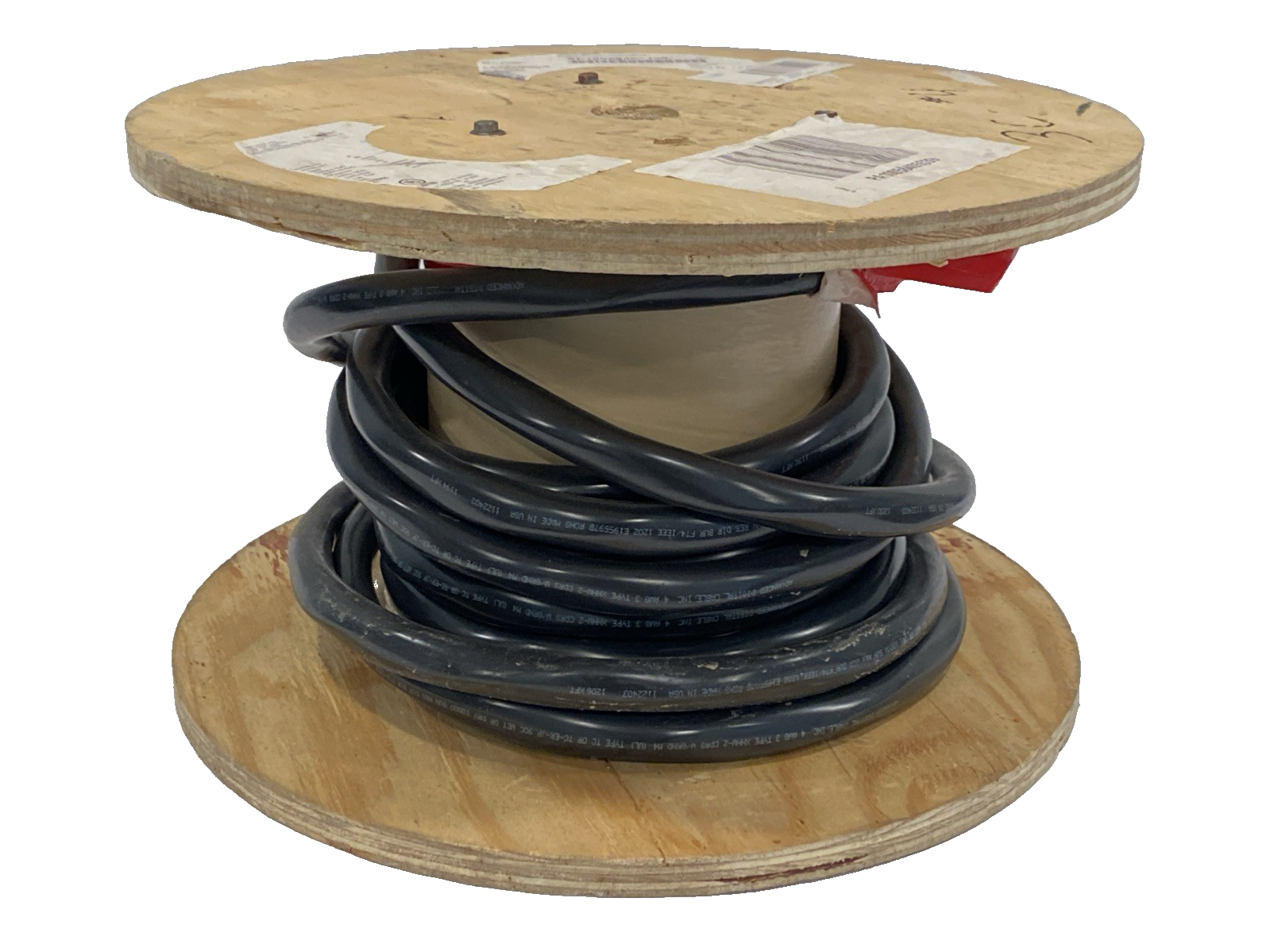 Advanced Digital Cable 3H-0403 4AWG 3C STR BC XLP/PVC XHHW 2 CDRS XLP 600V 25' - Maverick Industrial Sales
