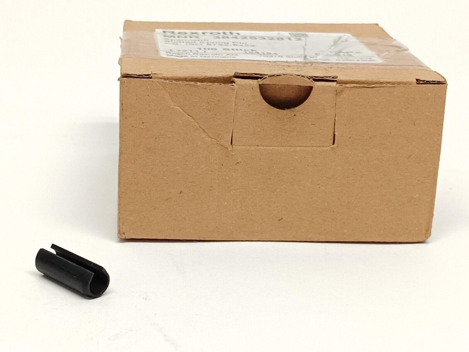 Bosch Rexroth 3842532812 Slotted Spring Pin PKG OF 100 - Maverick Industrial Sales