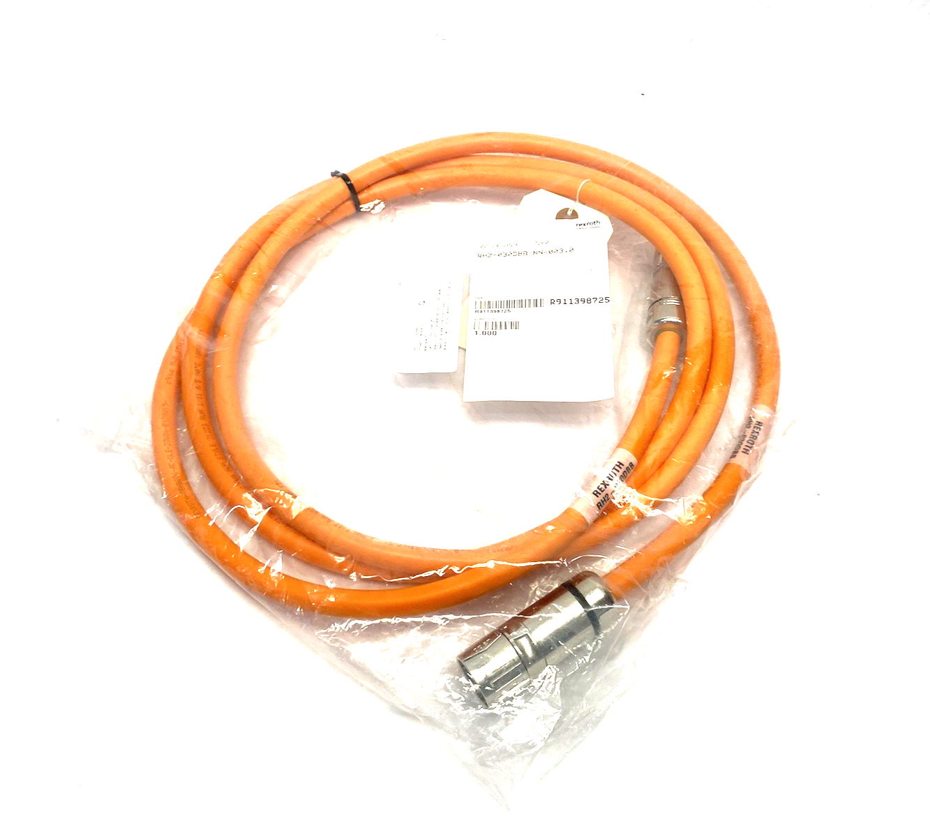 R911398725 | Bosch Rexroth Hybrid Servo Cable 3m Length RH2-030DBB-NN-003,0 - New - Maverick Industrial Sales