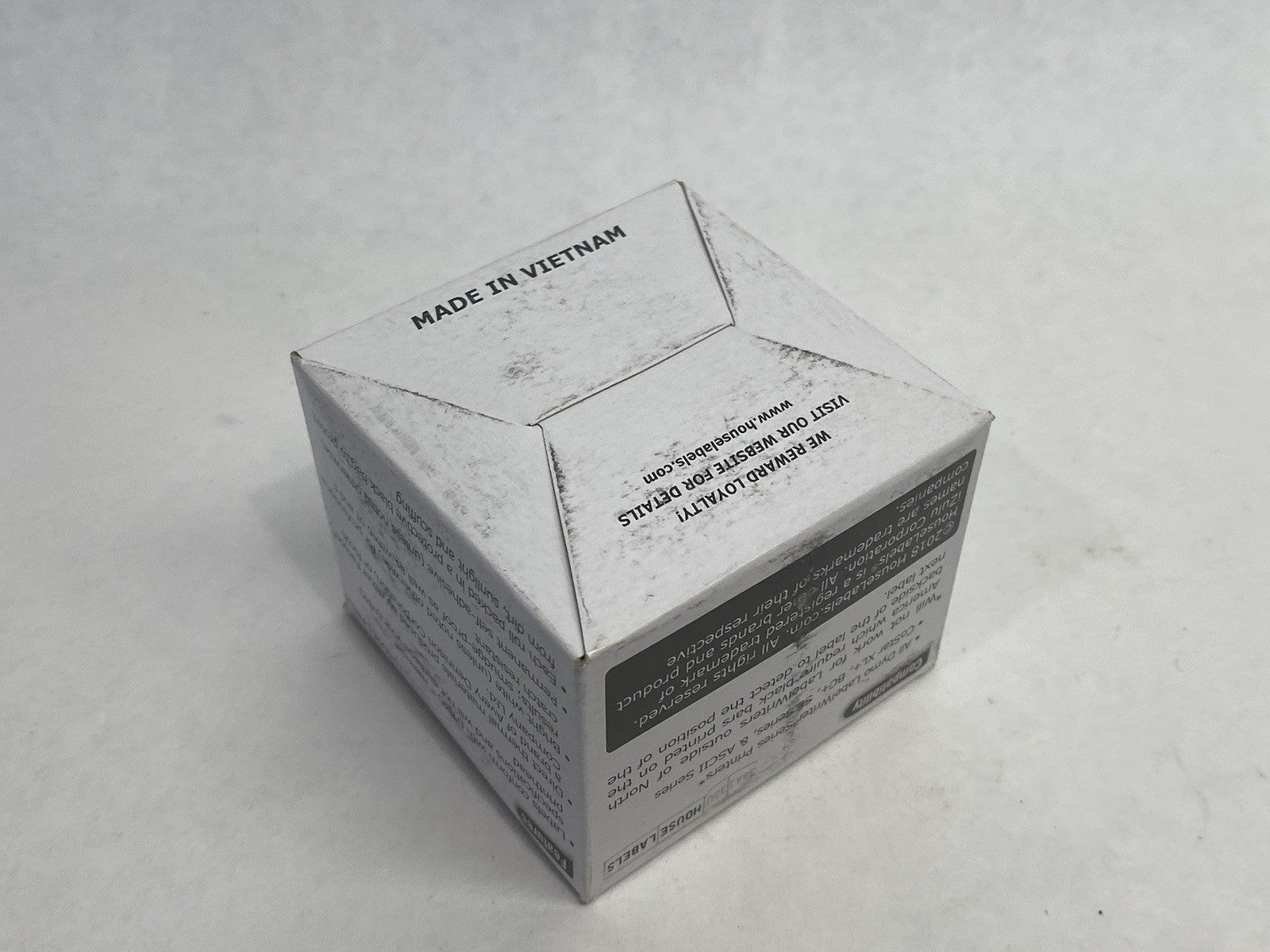 30256 | House Labels Dymo Replacement Label Roll 2-5/16" x 4" 300/Roll White - New – Open box - Maverick Industrial Sales