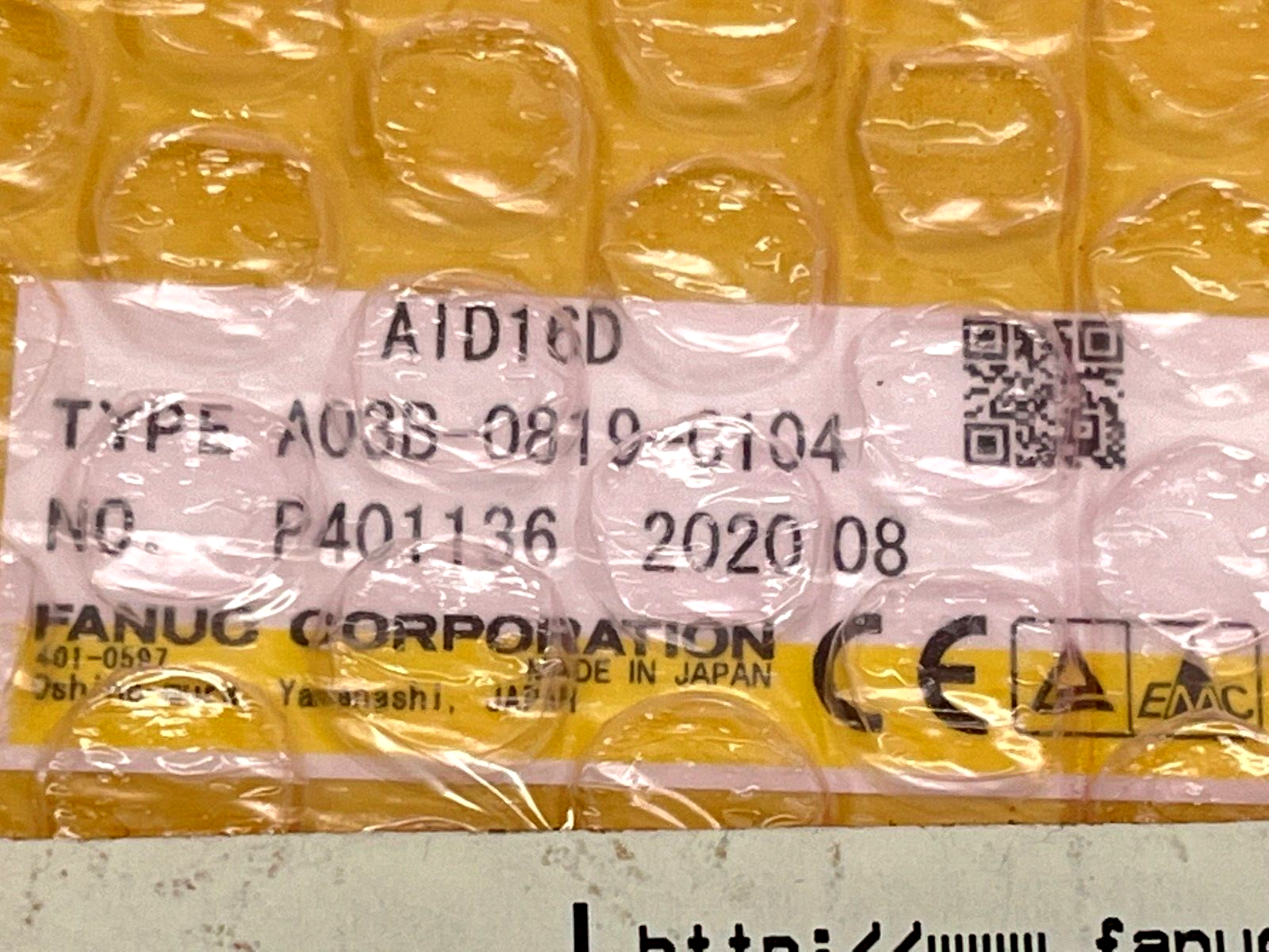A03B-0819-C104 | Fanuc Input Module AID16D - New - Maverick Industrial Sales