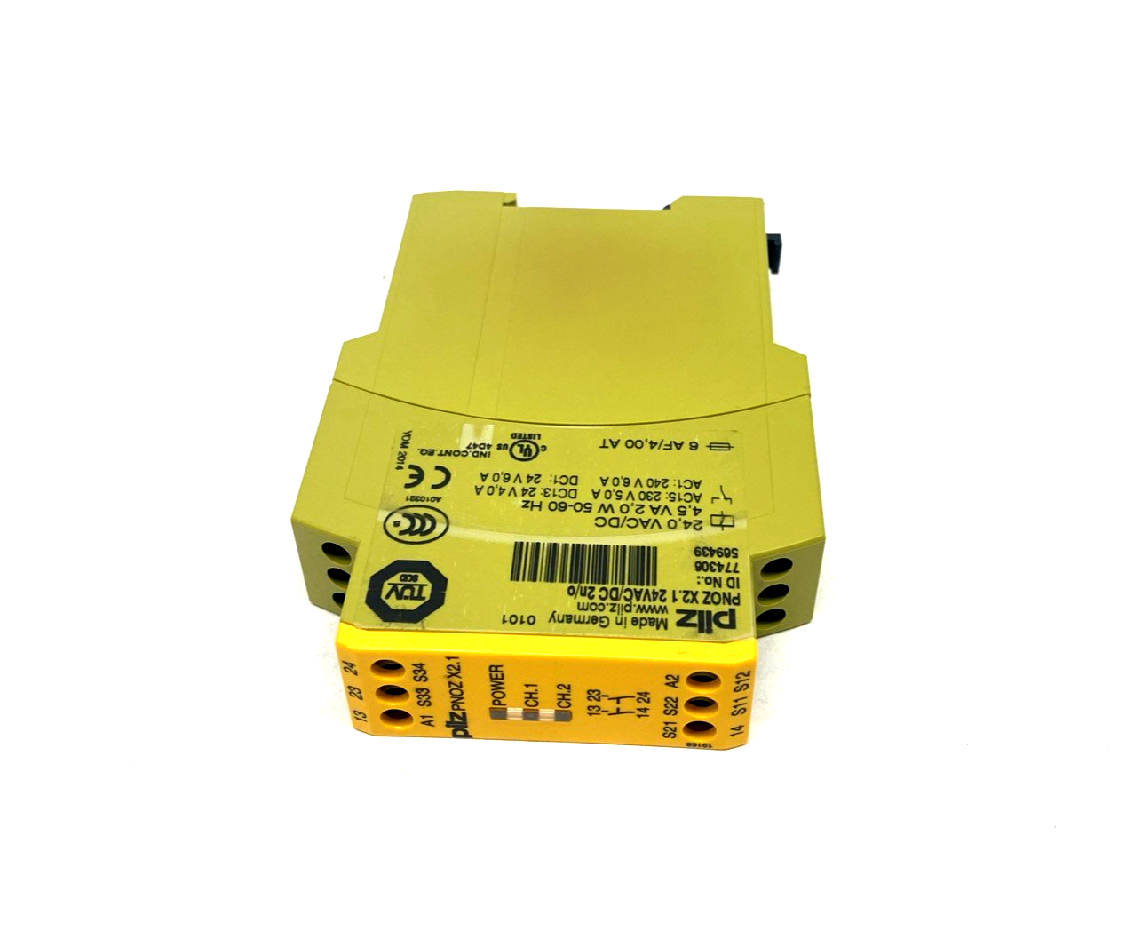 Pilz PNOZ X2.1 24VAC/DC 2n/o Safety Relay 24V AC/DC 774306 - Maverick Industrial Sales