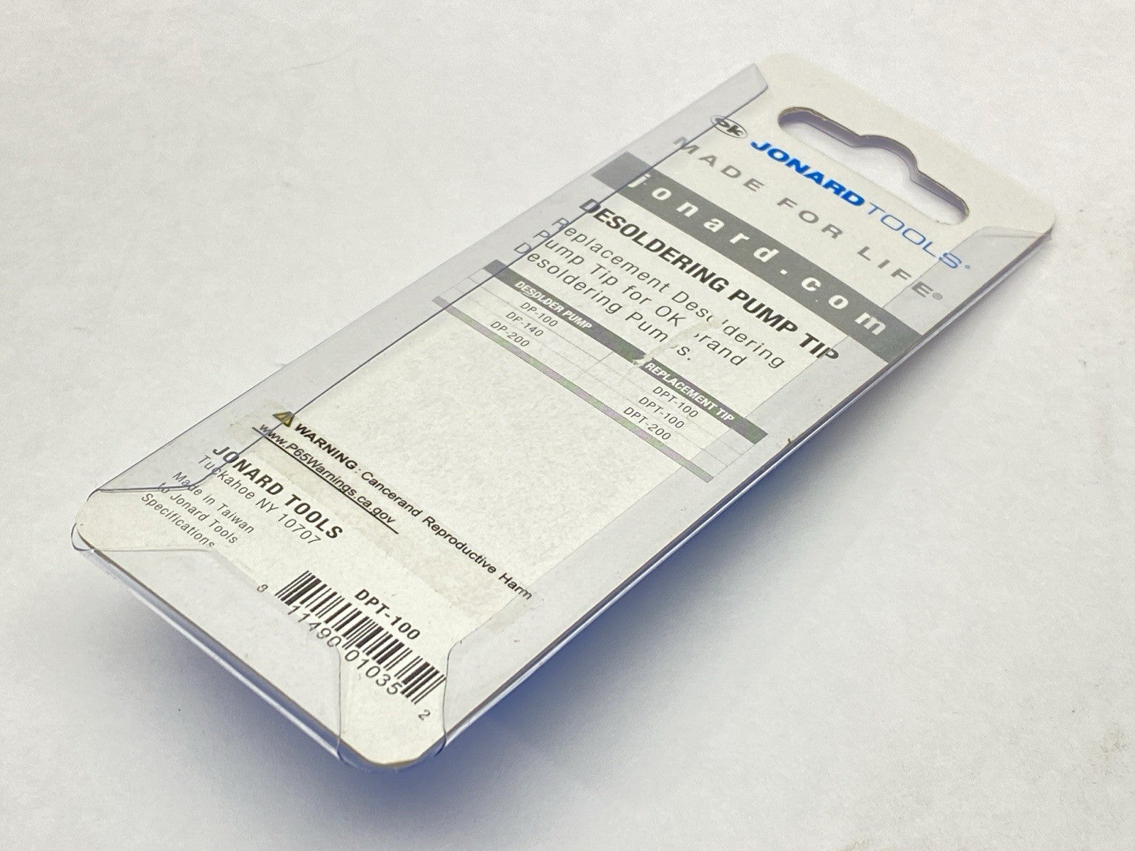 DPT-100 | Jonard Tools Desoldering Pump Tip For DP-100 & DP-140 LOT OF 6 - New - Maverick Industrial Sales