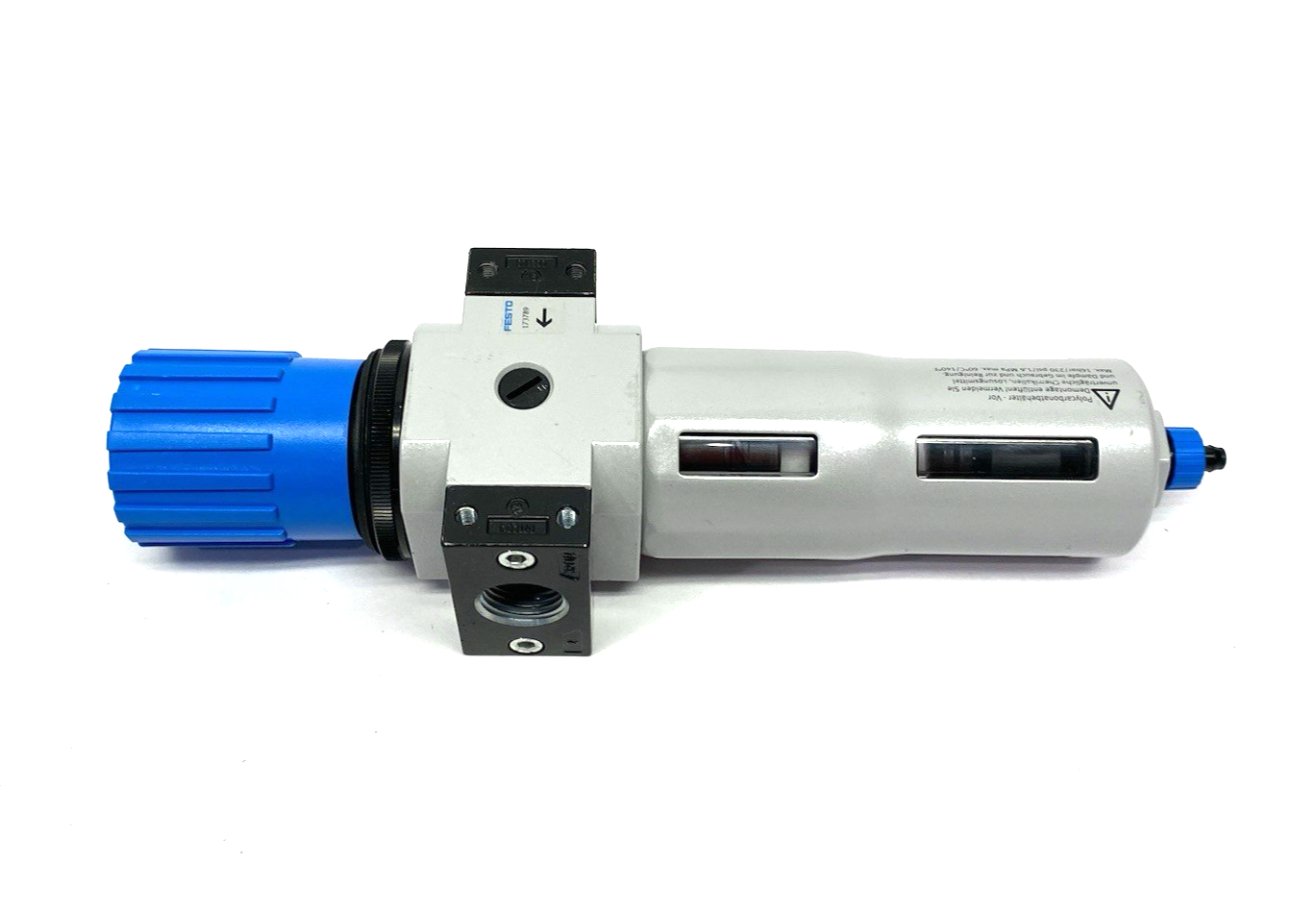 LFR-1/2-D-MIDI-A-NPT | Festo Filter Regulator 1/2" NPT, 40 µm Filter, 173789 - Used - Maverick Industrial Sales