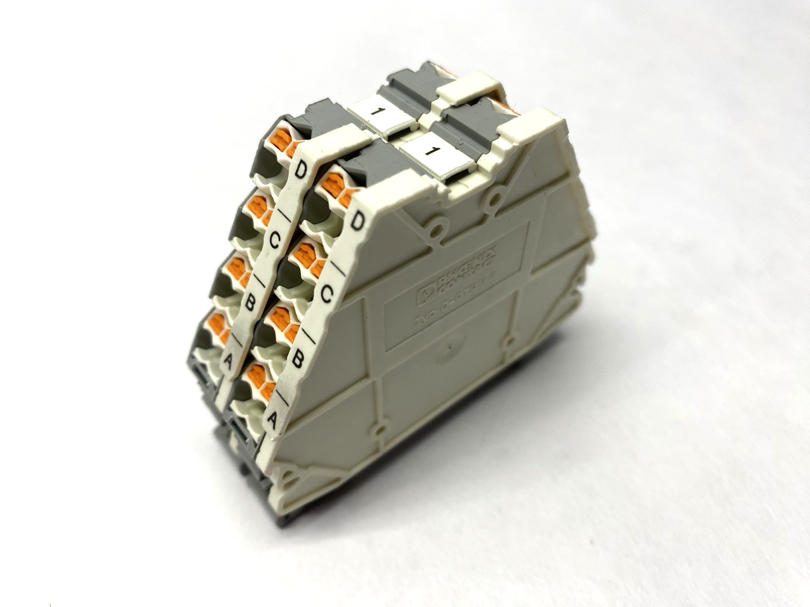 PTRV 4 /WH | Phoenix Contact Marshalling Panel Terminal Block 3270115 LOT OF 2 - Used - Maverick Industrial Sales