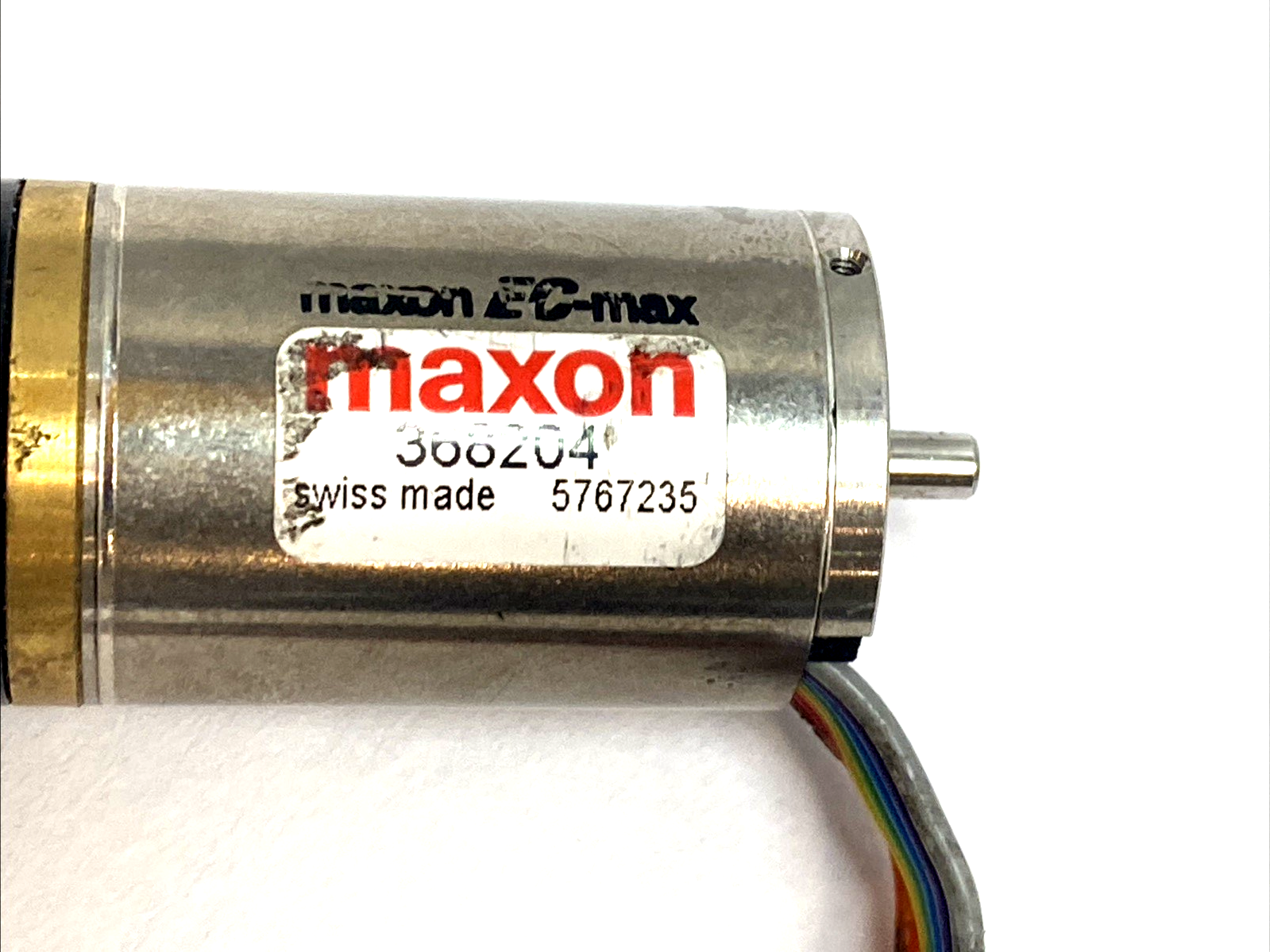 368204 | Maxon DC Motor w/Gearhead - For parts or not working - Maverick Industrial Sales