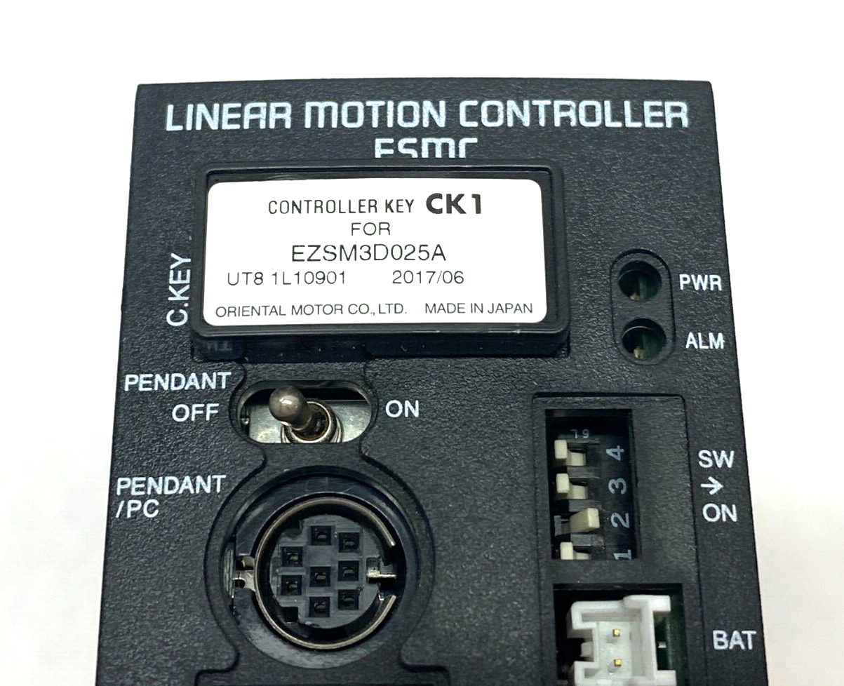 Oriental Motor ESMC-A2 Limo Linear Motion Controller EZSM3D025A Key PADP01 Mount - Maverick Industrial Sales