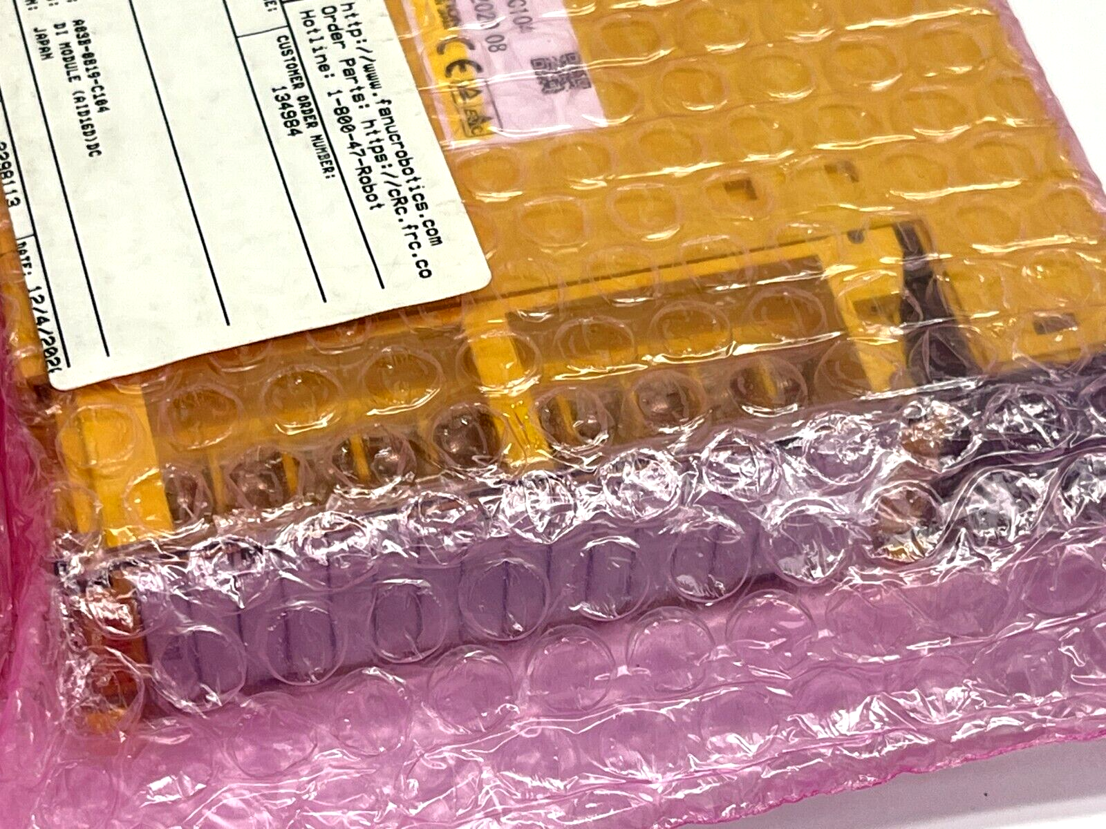 A03B-0819-C104 | Fanuc Input Module AID16D - New - Maverick Industrial Sales