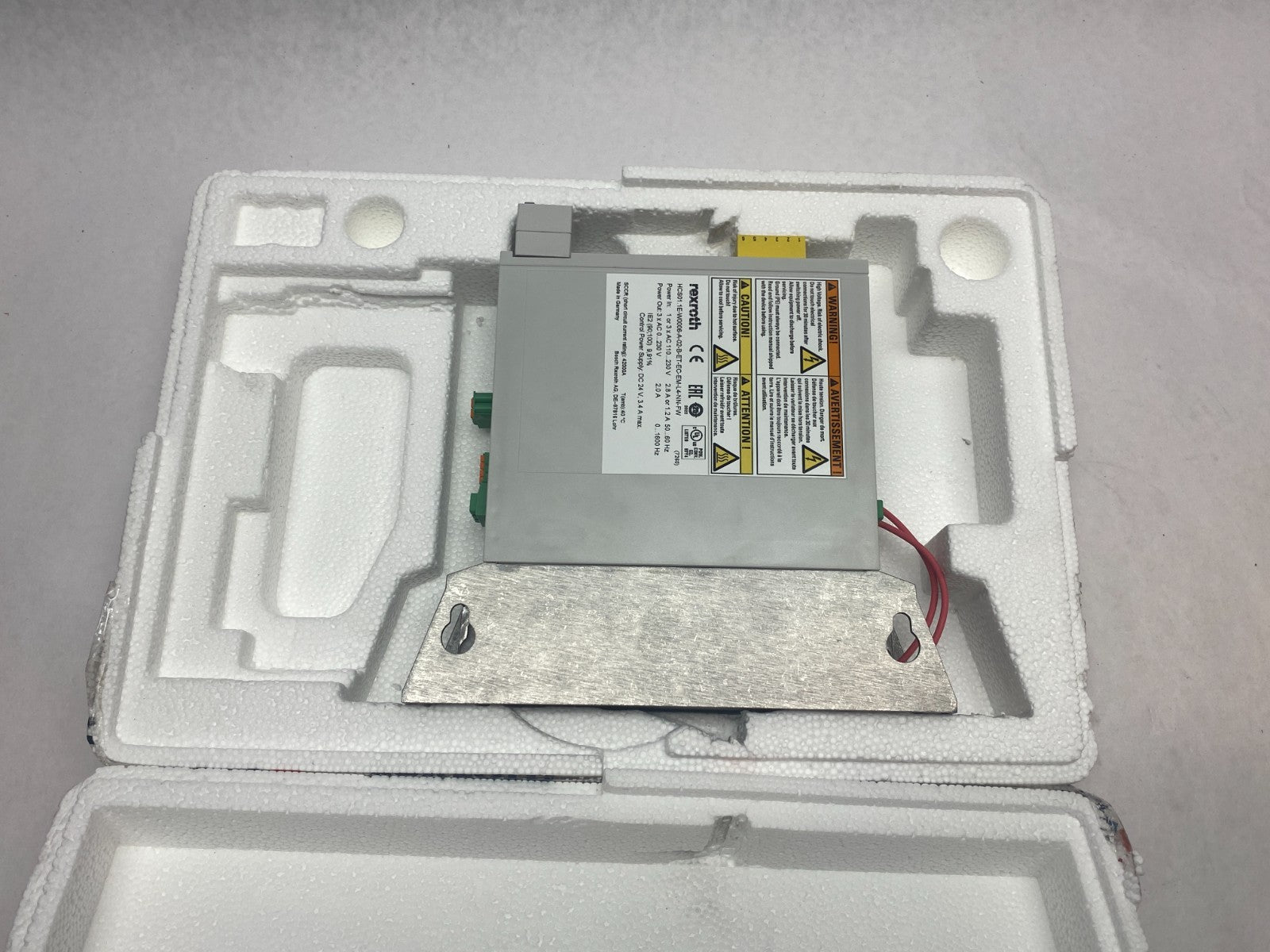 Bosch Rexroth R911337827 Comp. Converter HCS01.1E-W0006-A-02-B-ET-EC-EM-L4-NN-FW - Maverick Industrial Sales