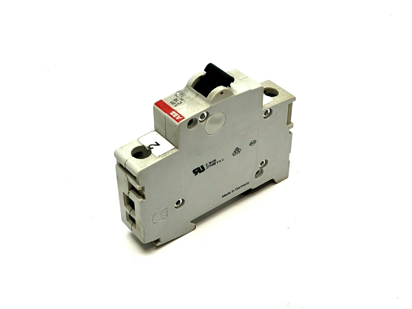 ABB S201-C10 Miniature Circuit Breaker 10A 1P - Maverick Industrial Sales