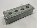 Hoffman E4PB nVent Pushbutton Enclosure Type 12 Gray - Maverick Industrial Sales