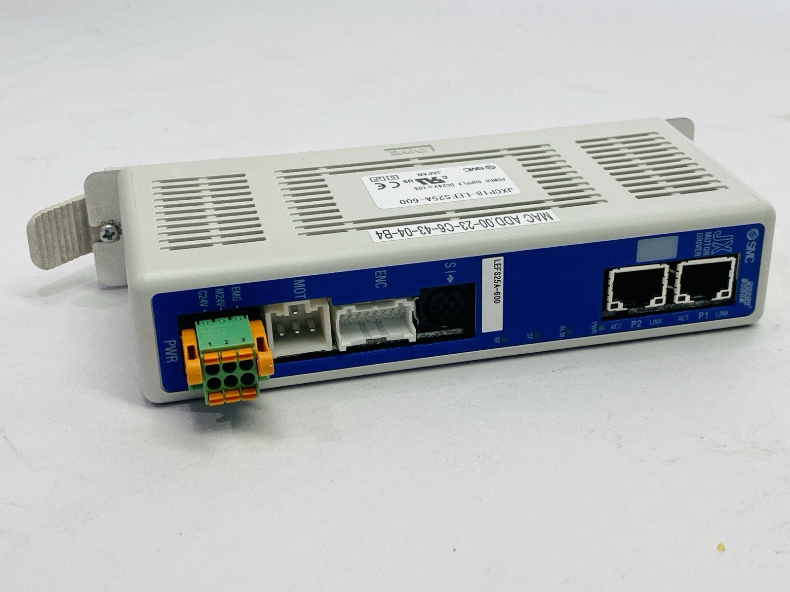 SMC JXCP18-LEFS25A-600 JX Motor Driver 24VDC - Maverick Industrial Sales
