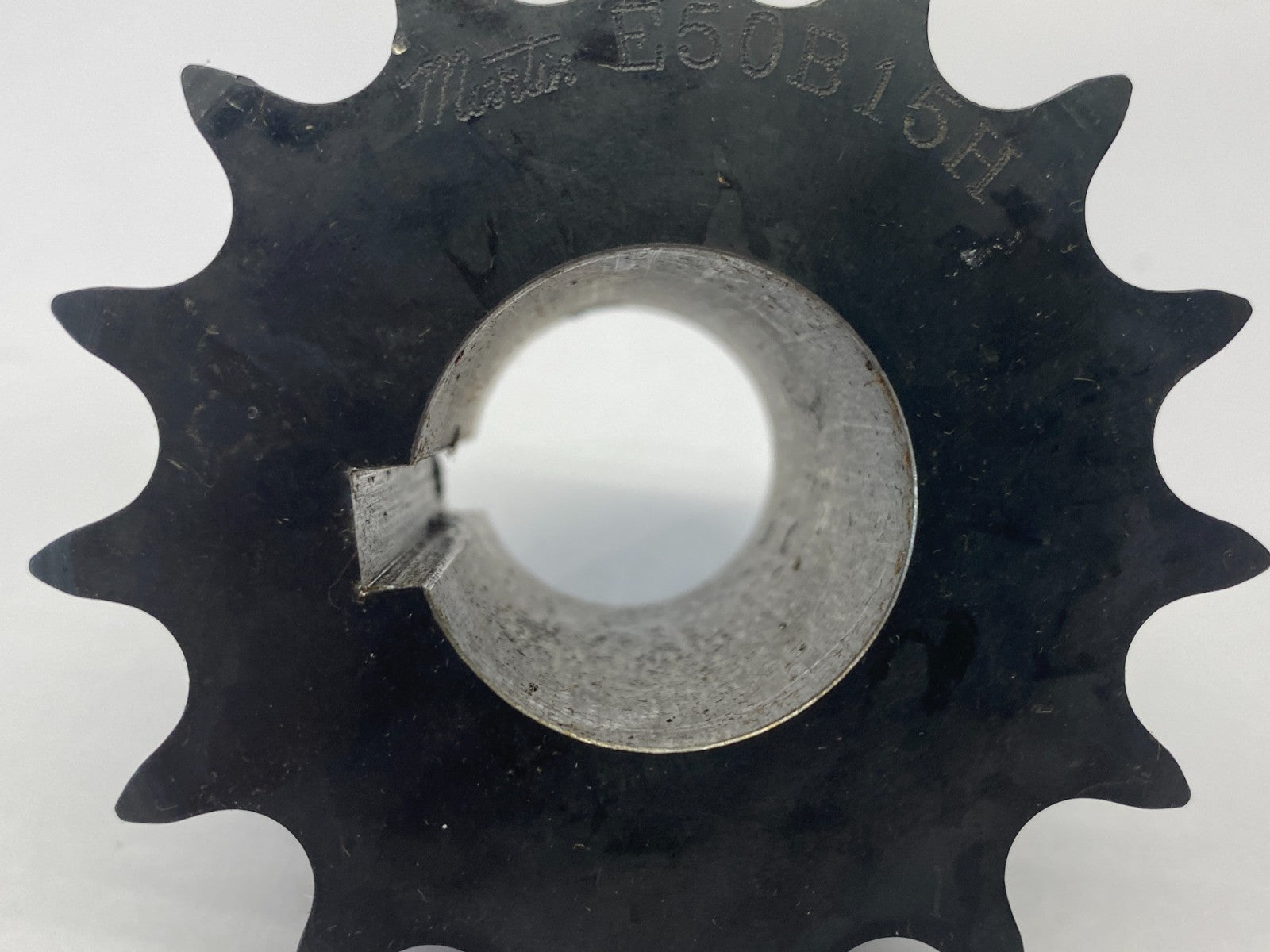 Martin E50B15H Triple Row Roller Chain Sprocket 1-5/16" Bore w/ Keyway - Maverick Industrial Sales