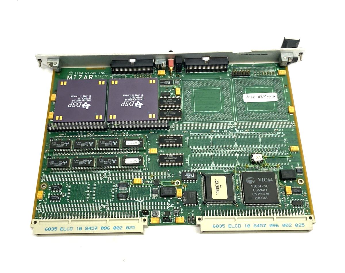 Mizar 7772-02331-02 Controller Card Module MZ7772 498.91 DSP PROC - Maverick Industrial Sales
