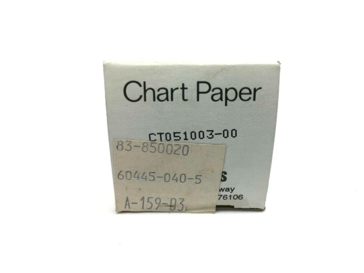 CT051003-00 | Westronics Chart Paper 5-3/4" Wide Roll - New - Maverick Industrial Sales