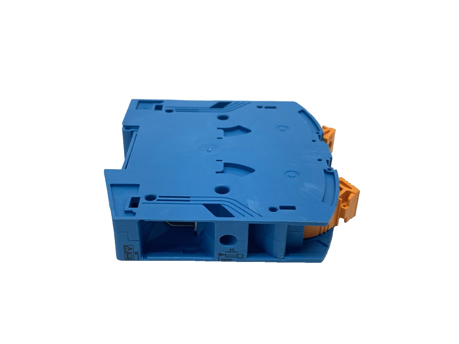Phoenix Contact PTPOWER 50 P BU High-Current Terminal Block, Blue, 3260066 - Maverick Industrial Sales