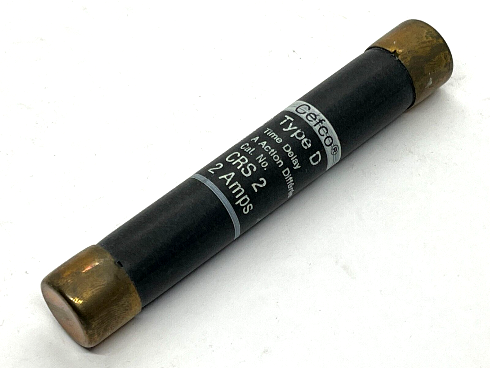 Cefco CRS2 Type D Time Delay Fuse 2A 600V - Maverick Industrial Sales