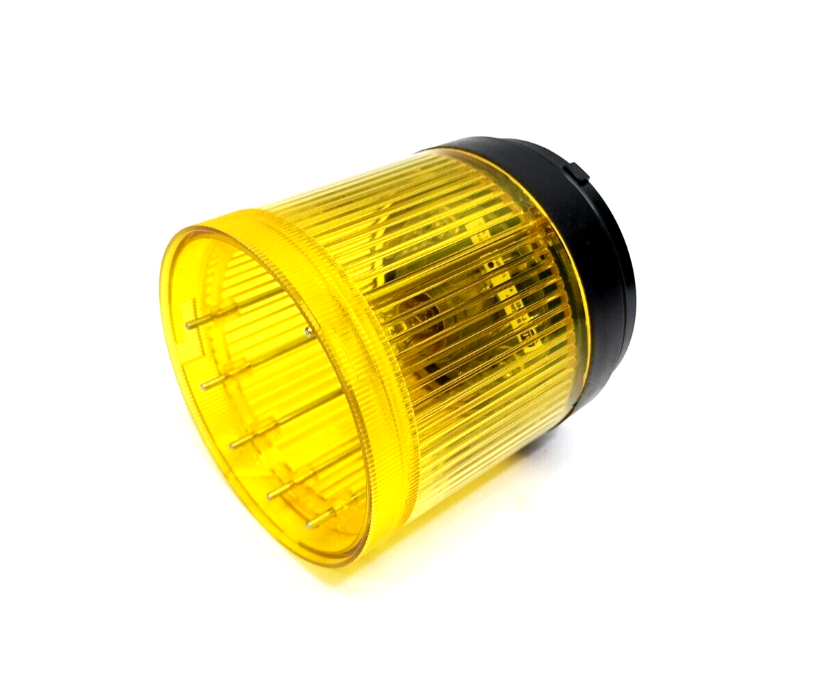 Allen Bradley 855T-B24DN8 Ser. B 70mm Stack Light Module, Yellow, 24V AC/DC - Used - Maverick Industrial Sales