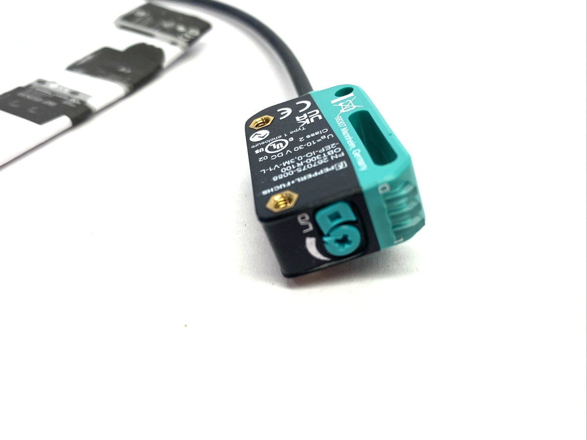 Pepperl+Fuchs OBT300-R100-2EP-IO-0,3M-V1-L Triangulation Sensor(BGS) 267075-0088 - Maverick Industrial Sales