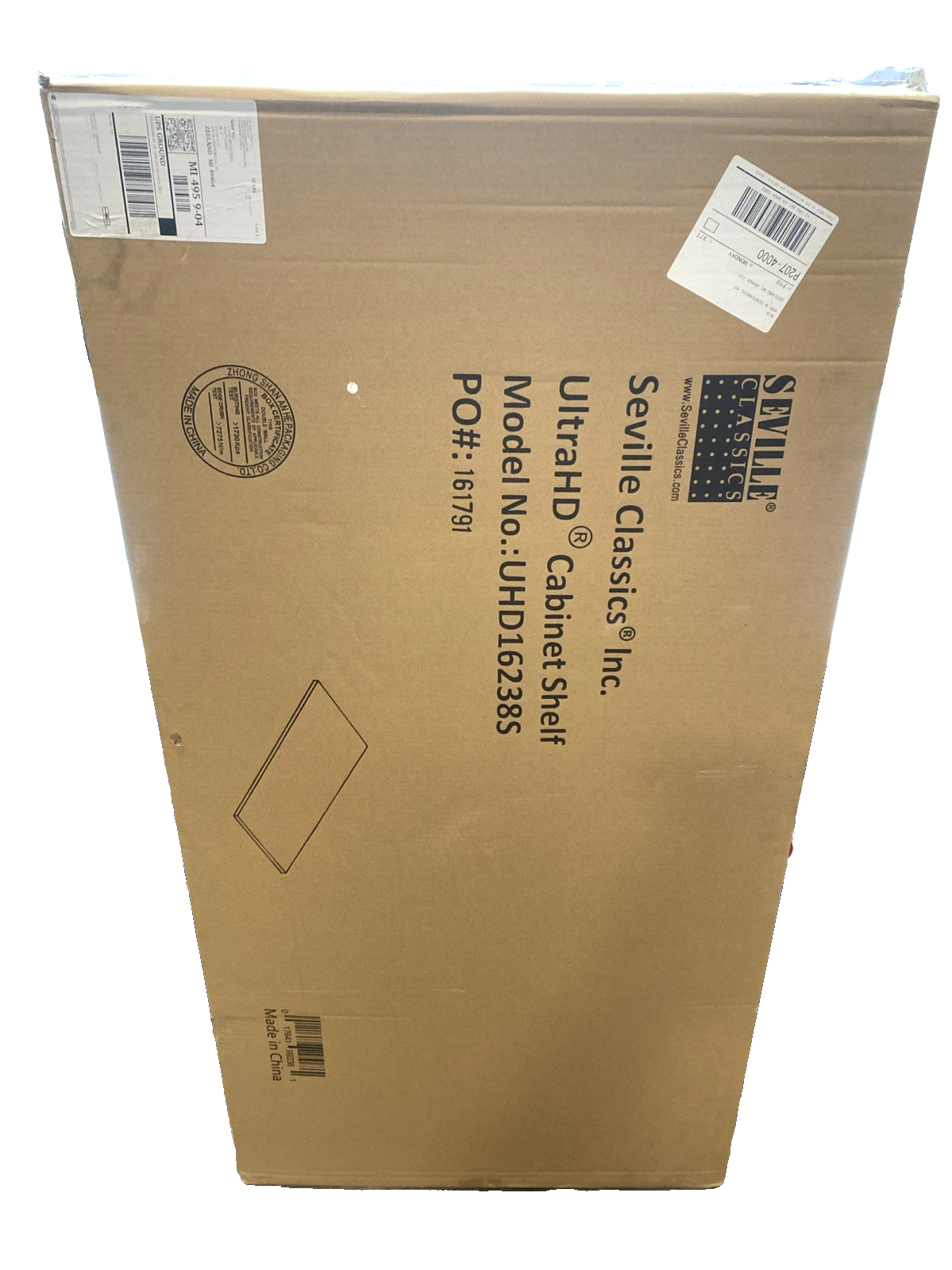 UHD16238S | Seville Classics UltraHD Extra Shelf 48x24 - New - Maverick Industrial Sales