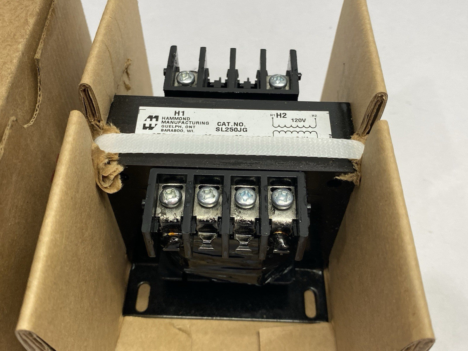 SL250JG | Hammond Manufacturing Control Transformer 250VA 60Hz - New - Maverick Industrial Sales
