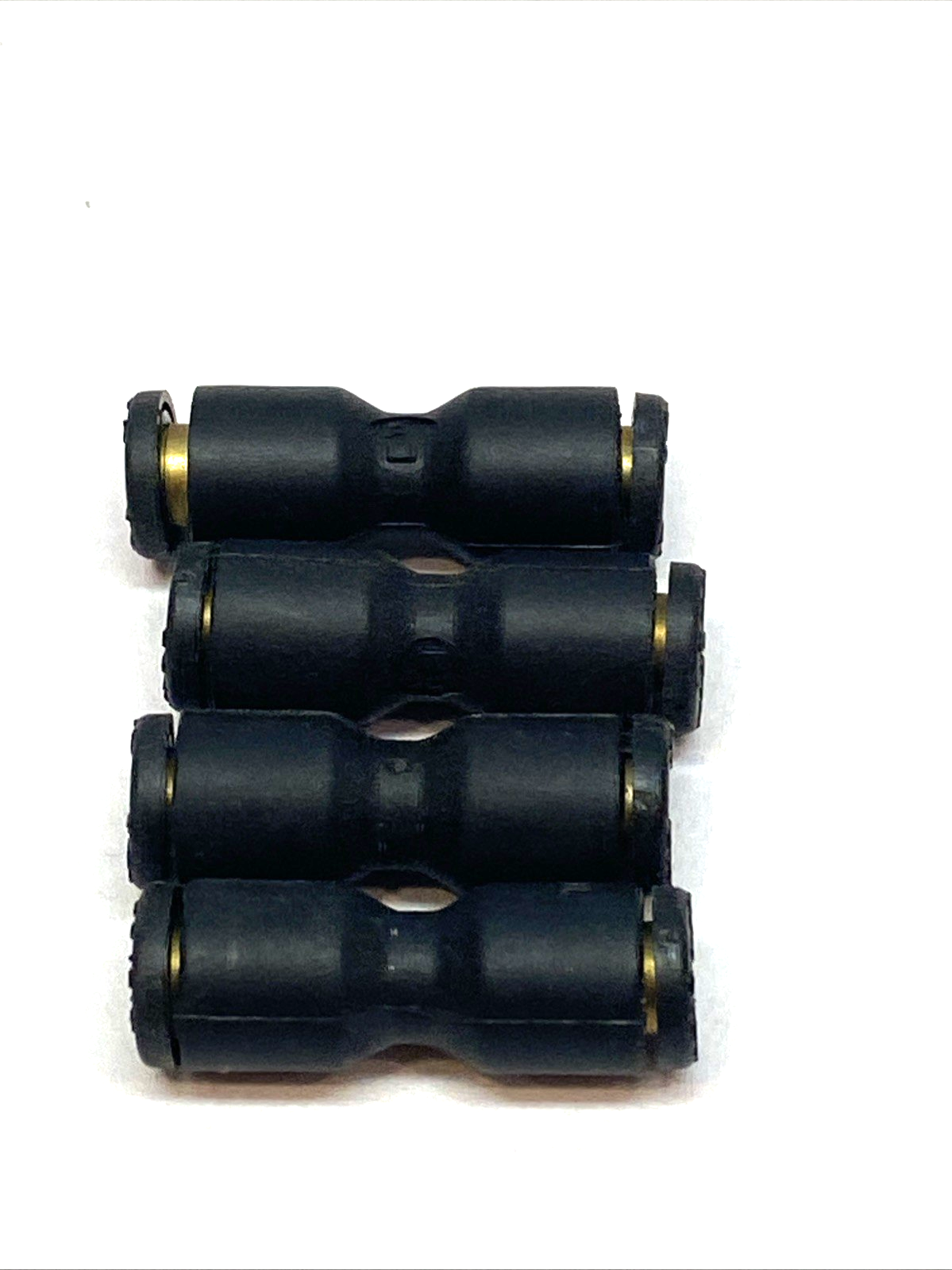 Parker Legris 3106 04 00 Push-In Straight Union , 4 mm / 5/32" LOT OF 4 - Maverick Industrial Sales