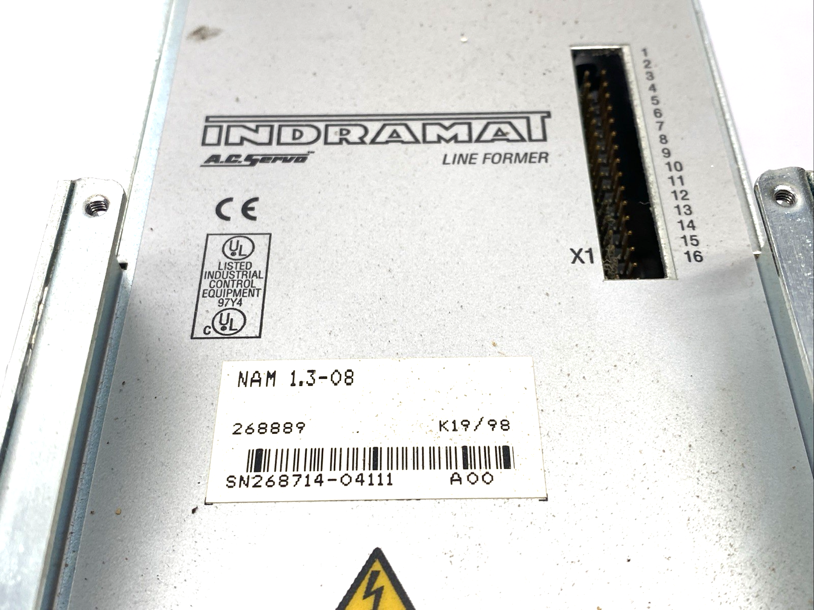 Indramat NAM 1.3-08 AC Servo Line Former - Maverick Industrial Sales
