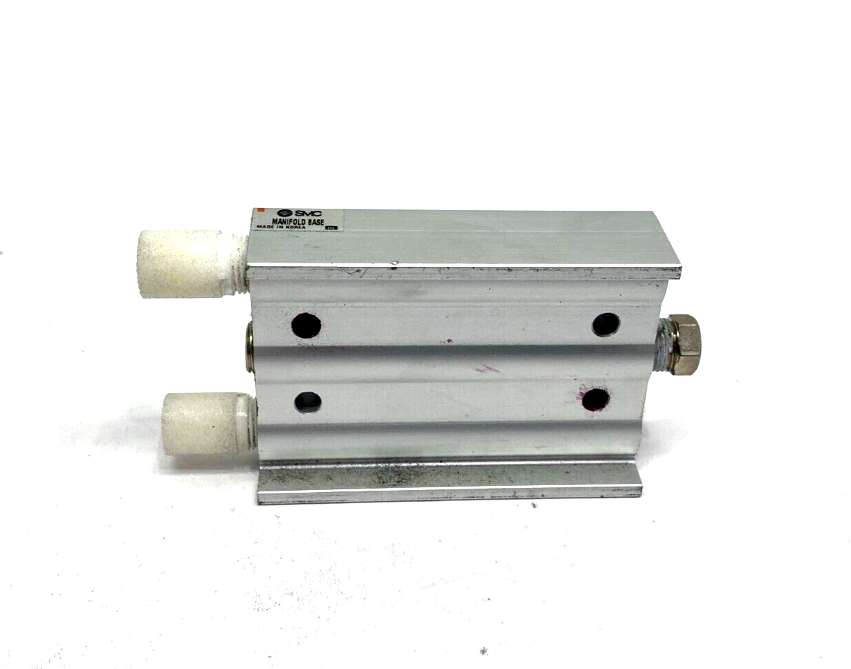 SMC SS5Y3-20-04-00N Valve Manifold Base, 4-Station - Maverick Industrial Sales