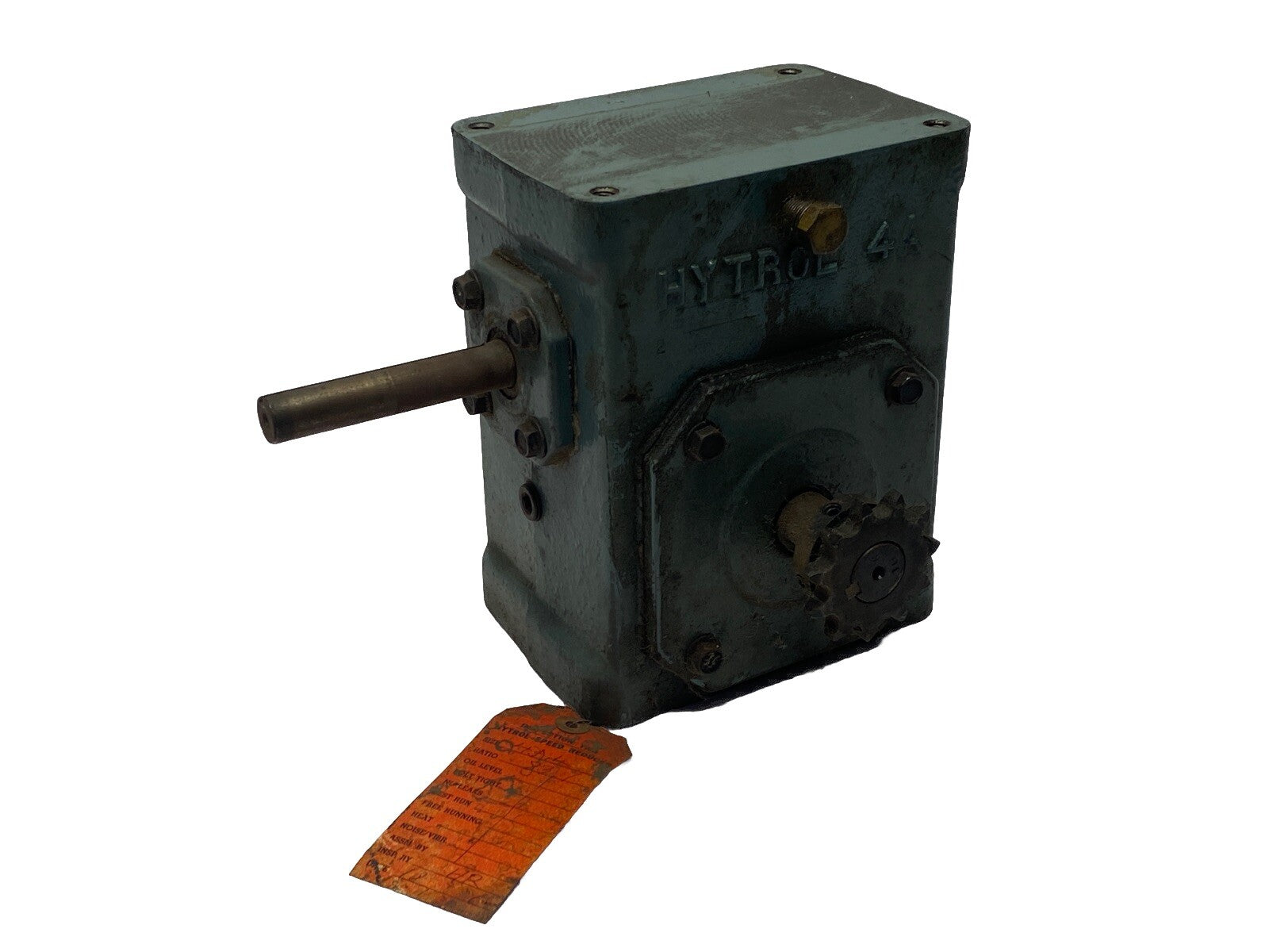 Hytrol R-00152-83L 4A Left Hand Gear Box Speed Reducer 83:1 - Maverick Industrial Sales