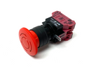 IDEC HW1B-V4F01-R Emergency Stop Pushbutton Twist Release 22mm - Maverick Industrial Sales