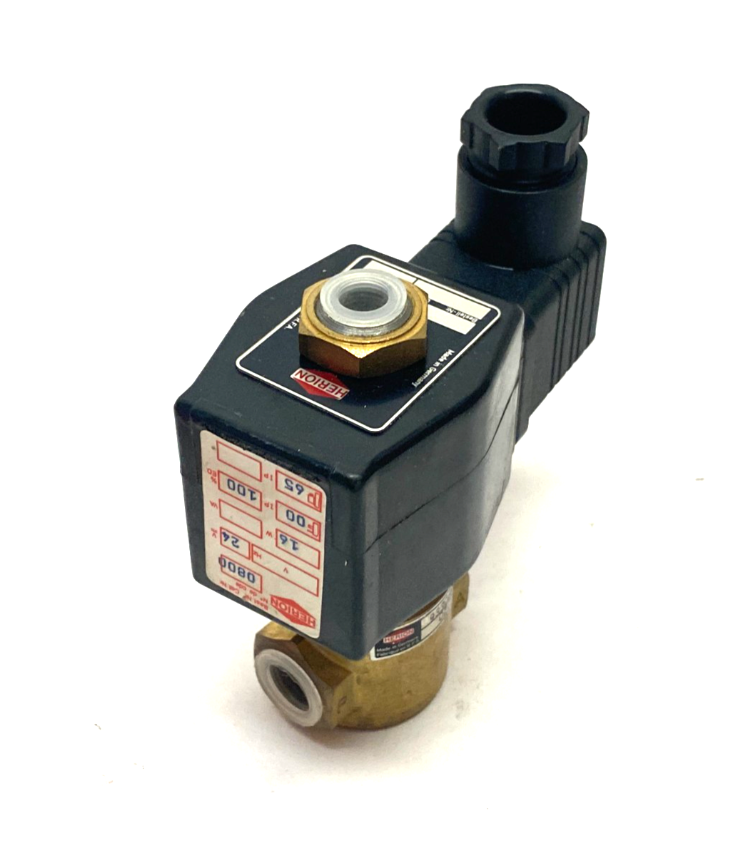 Herion 9330800 Solenoid Valve 24VDC 1/4" NPT - Maverick Industrial Sales