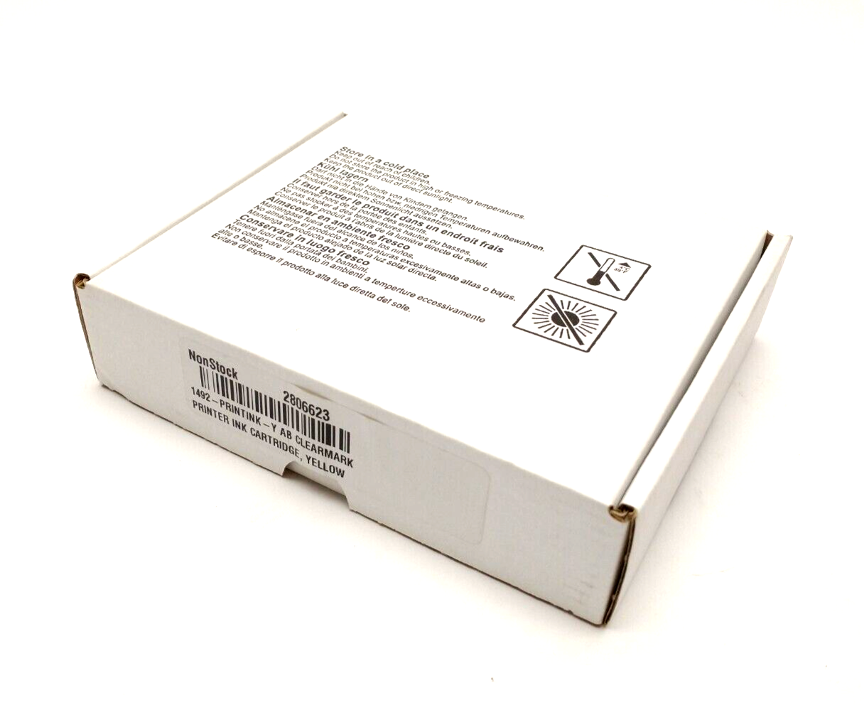 1492-PRINTINK-Y | Allen Bradley Printer Ink Cartridge, Yellow EXP 28. Feb. 21 - New – Open box - Maverick Industrial Sales
